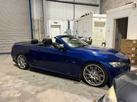 BMW 3 Series, 2010 (10) Blue Convertible, Automatic Petrol, 63,141 miles