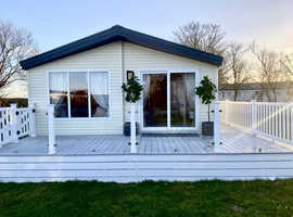 2015 Willerby Clearwater twin lodge for sale at Skipsea Sands Holiday Park, East Yorkshire Coast