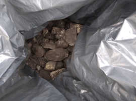 Smokeless coal for wood burners and open fires