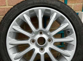 Ford Fiesta Alloy wheel and tyre