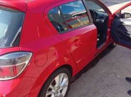 Vauxhall Astra, 2007 (07) Red Hatchback, Manual Diesel, 132,707 miles