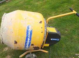 Belle Minimix 130 cement mixer with stand