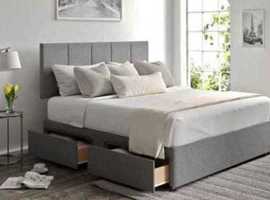 **Experience True Comfort & Storage: Single, Double & Queen Size Ottoman Bed with Cozy Mattress**