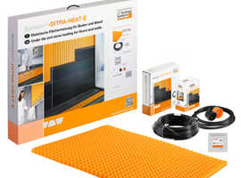 SCHLUTER DITRA-HEAT-E UNDERFLOOR HEATING KIT - 5.5 Sqm HEATED AREA   £414.00