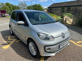 Volkswagen Up, 2014 (64) Silver Hatchback, Semi auto Petrol, 52,199 miles