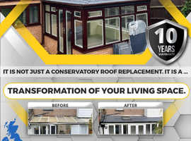 Conservatory Roof Replacement or Conversion - Special Gift for You