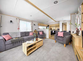 Static Caravan For Sale On Site in Cornwall, Newquay By The Coast With Decking