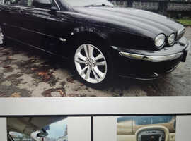 Jaguar X-TYPE, 2006 (56) Black Saloon, Manual Diesel, 213,432 miles