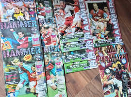 West Ham United programs including last game played at the Boleyn Ground