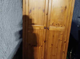 Pine wardrobe