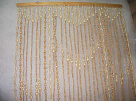Wooden Beaded Door Curtain - New