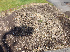Large pile of stones and hslf ton of chippings FREE