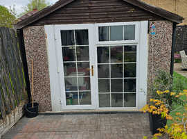 Concrete outbuilding