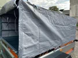 General Purpose Tipping Trailer with High Frame & Cover - ERDE 193 (Ready Built)