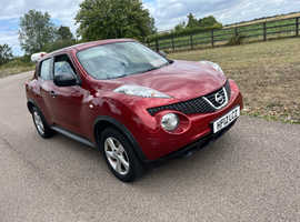 Nissan Juke, 2012 (12) Red Hatchback, Manual Diesel, 83,000 miles