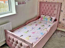 40% Discount On Brand New Single Size Bed With Mattress Available. Delivery Free All Over UK.