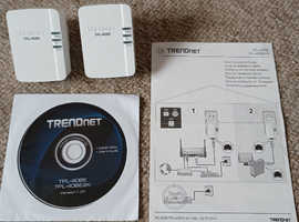 trendnet tpl-406e powerline adapters with free postage