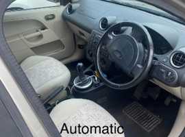 Ford Fiesta, 2003 (53) Silver Hatchback, Semi auto Petrol, 69,301 miles
