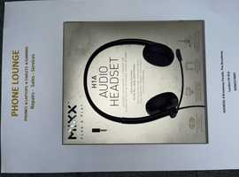 Mixx Wired Audio Headset with Mic for Pc, laptop, mac, tablet, ps4, ps5