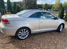 Volkswagen Eos, 2011 (11) Silver Convertible, Manual Diesel, 92,500 miles