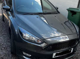 Ford Focus, 2018 (18) grey Hatchback, Manual Petrol, 69500 miles