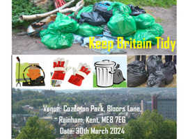 Keep Britain Tidy - Litter Picking @ Cozenton Park
