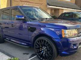 Land Rover Range Rover Sport, 2011 (11) Blue Estate, Automatic Diesel, 103,450 miles