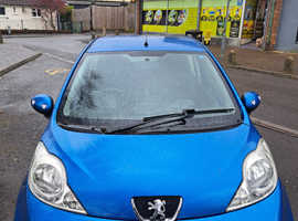 Peugeot 107, 2009 (59) Blue Hatchback, Manual Petrol, 49020 miles - £1400.00