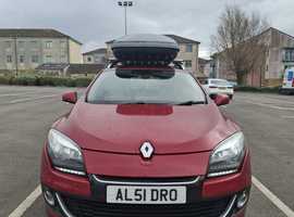 Renault Megane, 2013 (13) Red Estate, Manual Diesel, 75,000 miles