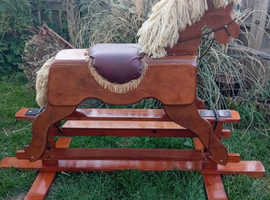 Vintage rocking horse.