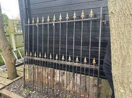Wrought iron gates