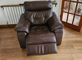 Electric Reclining Leather Chair