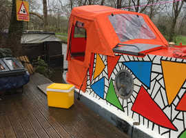 Narrow Boat With Mooring For Sale !! .Or would trade for nice motorhome, Hymer B544 perhaps with cash either way balance
