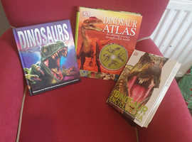 Dinosaur hard back books