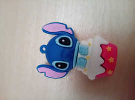 Stitch in a cupcake