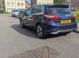 Nissan Pulsar, 2015 (15) Blue Hatchback, Manual Petrol, 28,152 miles