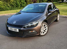 Volkswagen Scirocco, 2012 (61) Brown Coupe, Manual Diesel, 150,607 miles