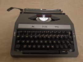 Vintage WH Smith Grey Fox Typewriter