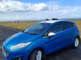 Ford Fiesta, 2017 (66) blue hatchback, Manual Petrol, 29,250 miles