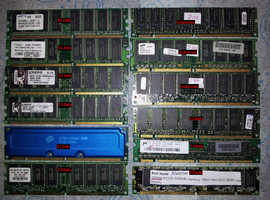 12 x RAM modules (for old pentium PCs)