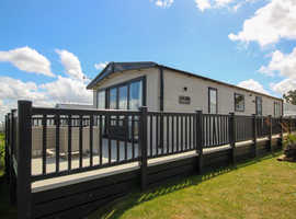 ABI Ambleside 2021 static caravan at Allhallows Kent. Luxury model with decking