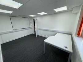 Bright and spacious office rooms to rent.