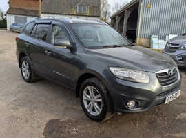 Hyundai Santa Fe, 2011 (61) Grey Estate, Automatic Diesel, 133,000 miles SKU856