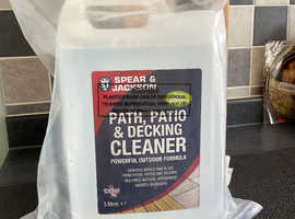 Path, patio & decking cleaner