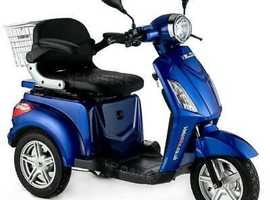 Metallic Blue Mobility scooter