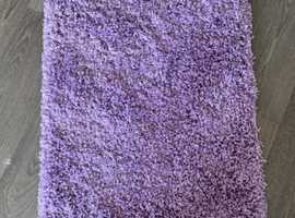 Brand new lilac rug 60x110cm