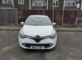 Renault Clio, 2015 (15) White Hatchback, Manual Petrol, 76518 miles