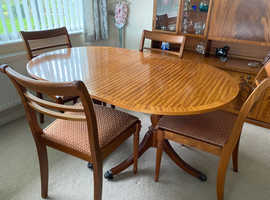 Used dining room table and chairs for sale on sale near me