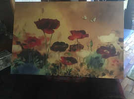 Large Chinese canvas art