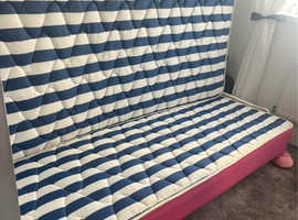 Single bed can convert into double, can deliver